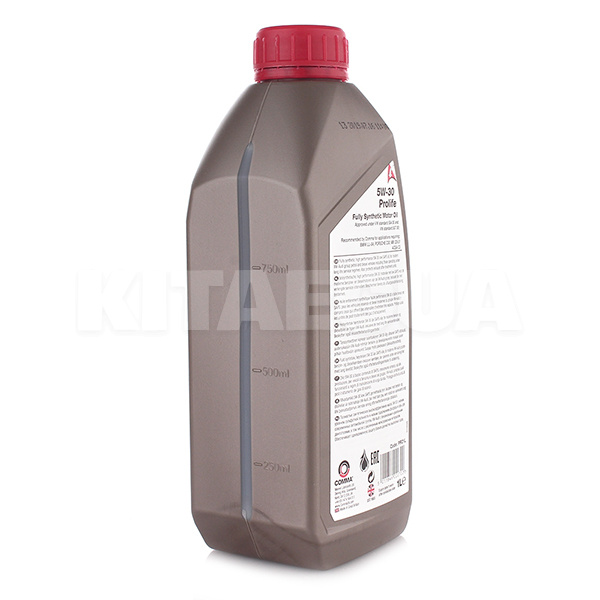 Масло моторное синтетическое 1л 5W-30 PROLIFE COMMA (AA101E) - 3