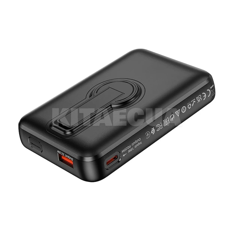 Повербанк Quick 10000mAh 20W чорний BOROFONE (6941991109683) - 3
