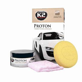 Твердий віск з губкою та ганчіркою, 200 г, Proton K2