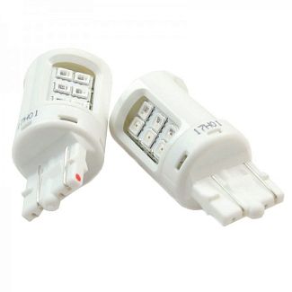 LED лампа для авто Ultinon W3x16q 1.9W red (комплект) PHILIPS