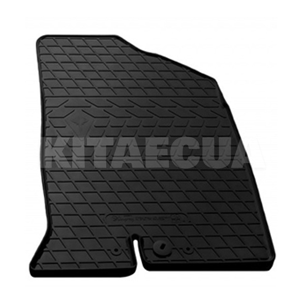 Резиновый коврик передний правый Kia Optima (TF) (2010-2015) HK клипсы Stingray (1009374 ПП)