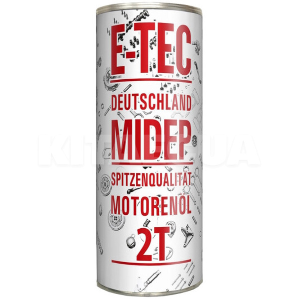 Масло моторное полусинтетическое 1л мсо 2т E-TEC (5341-E-TEC)