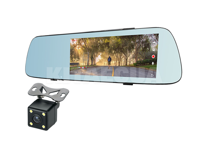 Автомобильный видеорегистратор двухкамерный 7" Full HD 1920х1080 Celsior (DVR M2 FHD)