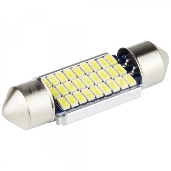 LED лампа для авто T11 C5W 1.35W 6000K DriveX (DR-00000629)