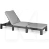 Шезлонг пластиковый Keter Daytona серый до 110 кг Allibert (8711245152851)
