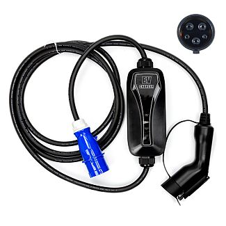 Зарядка для электромобиля 7.4 кВт 32A 1-фаза Type 1 (американское авто) HiSmart