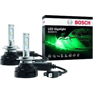 LED лампа для авто Gigalight H7 30W 6000K (комплект) Bosch