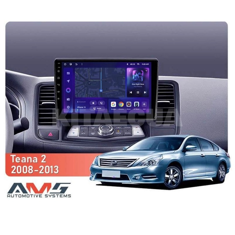 Штатна магнітола MOSS M3 4+32 ГБ 10" Nissan Teana J32 2008-2013 (A) AMS (50854) - 2