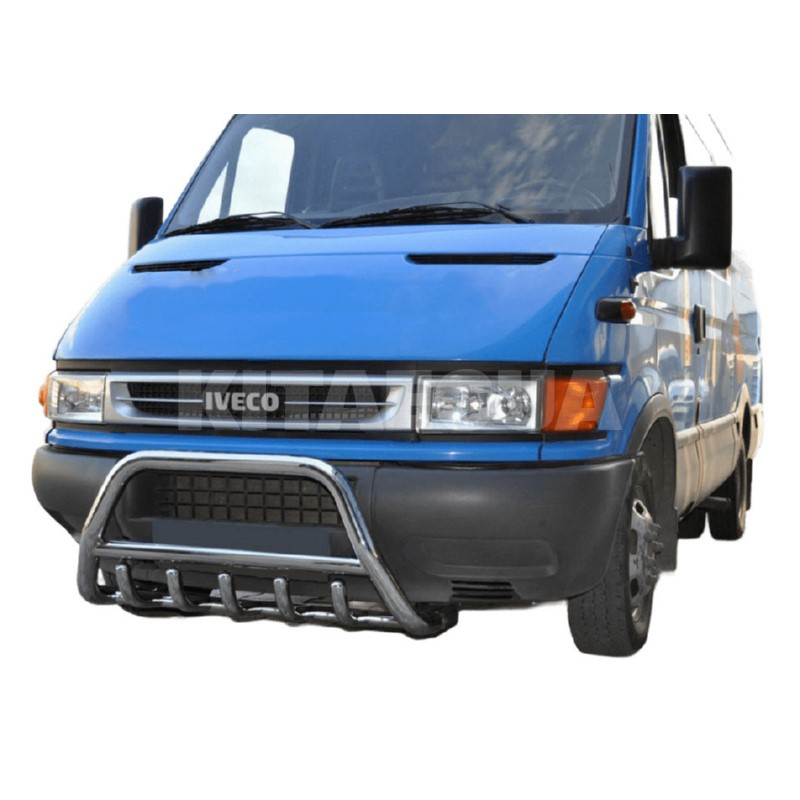 Кенгурятник WT003 Iveco Daily 1999-2006 нержавеющая сталь CAN (dug628972) - 3