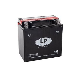 Мото аккумулятор 12Ач 200А "+" справа LP Battery