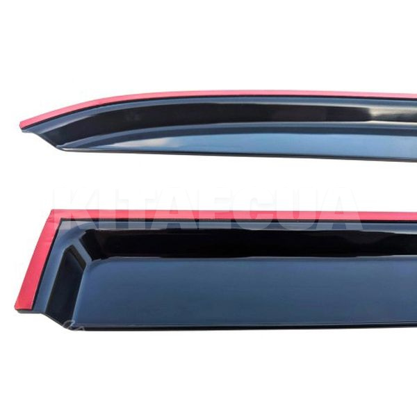 Дефлектори вікон (Вітровики) на Peugeot 107 (2005-2014) 4 шт. AV-TUNING (VP10105) - 2