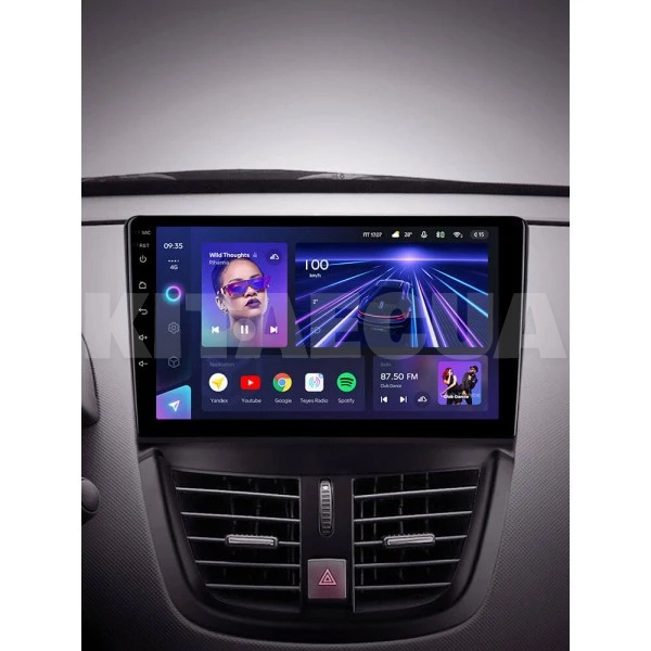 Штатна магнітола CC3 4+32 Gb 9" Peugeot 207 2006-2015 Teyes (46820) - 2