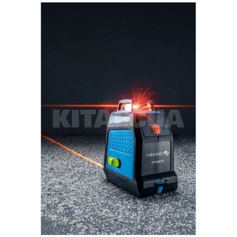 Нивелир лазерный красный 30 м 3D HOGERT (HT4M072) - 2