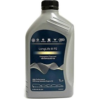 Масло моторное синтетическое 1л 0W-30 LongLife III FE VAG