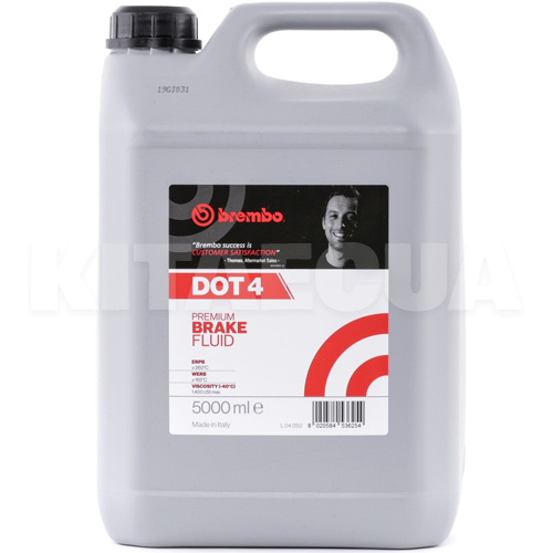 Гальмівна рідина 5л DOT4 BREMBO (L04050)