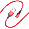 Кабель USB Lightning 2A BX20 1м червоний BOROFONE (BX20LR)