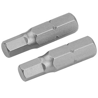 Биты S2 6-гранные 5х25 мм 2шт TOLSEN