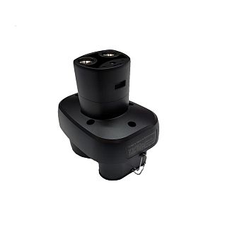 Переходник 250 кВт 250А ССS2 (cтанция) - Type Tesla (американское авто) комбинированый 7 SEVEN PARTS