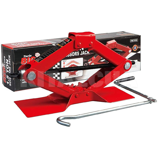 Домкрат механический ромбовидный до 1.5т (95мм-390мм) TORIN (T10152-TORIN)