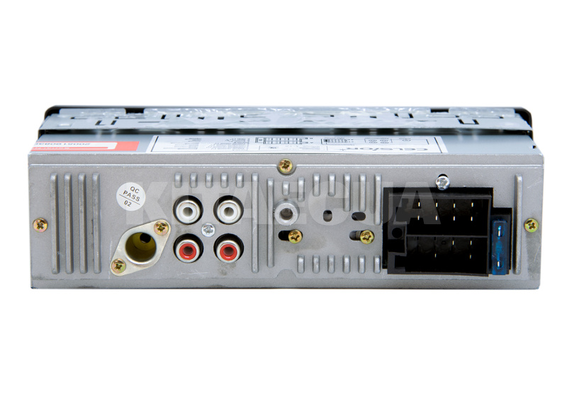 Автомагнитола 1DIN монохромный дисплей стационарная панель с красной подсветкой Celsior (CSW-108R) - 3