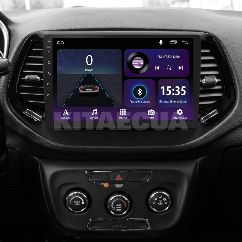 Штатная магнитола E10232 2+32 Gb 10" Jeep Compass 2 MP 2016-2018 SIGMA4car (42300) - 3