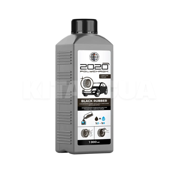 Кондиционер для резины и пластика Black Rubber 1л POLYCHROM 2020 (726698) - 2