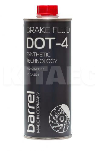 Тормозная жидкость 0.5л DOT4 BARREL (BRL-DOT4-05)