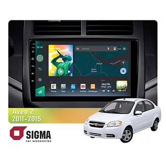 Штатная магнитола X9232 2+32 Gb 9" Chevrolet Aveo 2 2011-2015 SIGMA4car