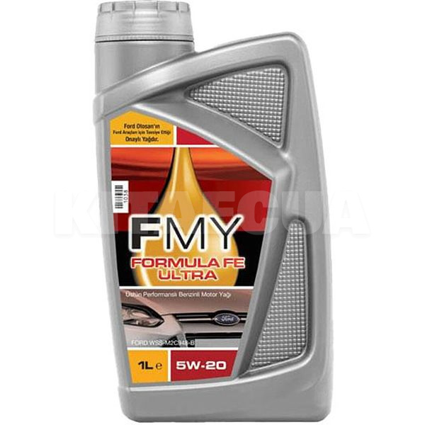 Масло моторное синтетическое 1л 5W-20 FMY Formula FE Ultra OPET (601207266)