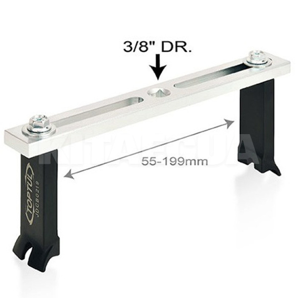 Съемник крышки топливного насоса 55-199мм TOPTUL (JDCB0219) - 2