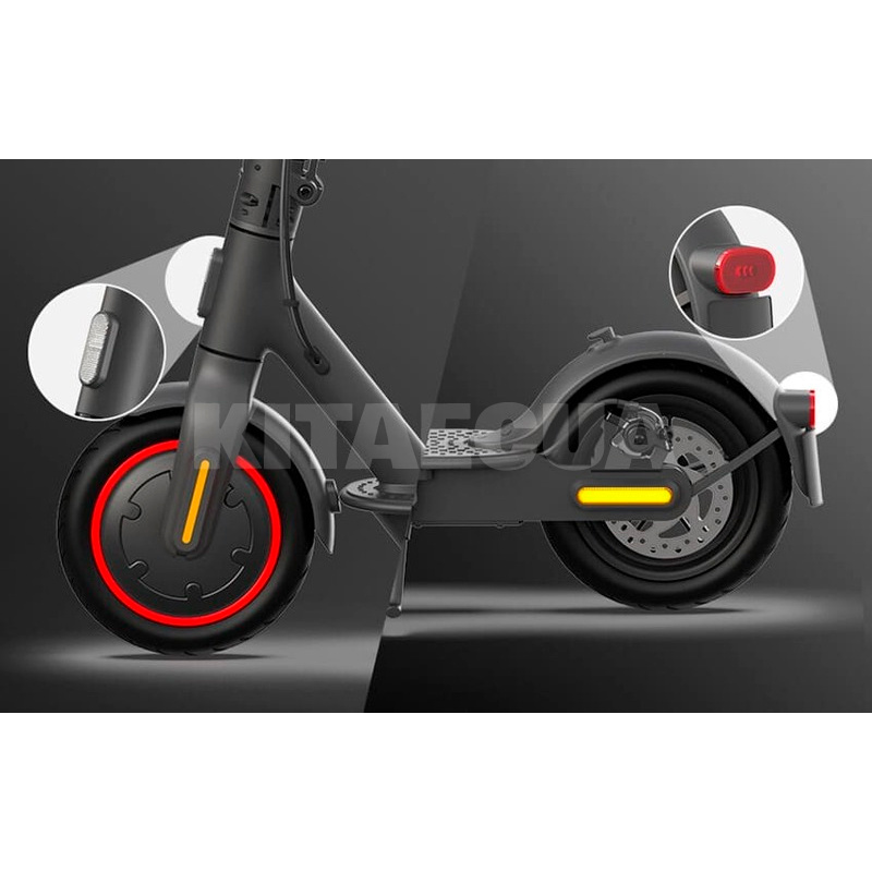 Электросамокат Mi Scooter Pro 2 45 Км 300 Вт черный Xiaomi (649478) - 3