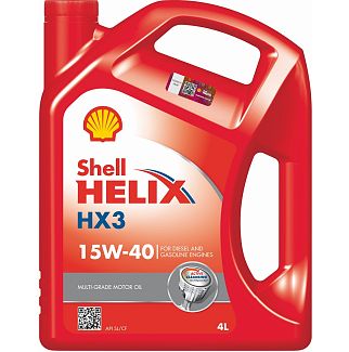 Масло моторне мінеральне 4л 15W-40 Helix HX3 SHELL