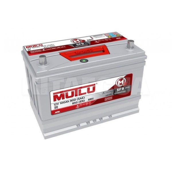 Акумулятор автомобільний 100Ач 850А "+" зліва Mutlu (D31.100.085.D)