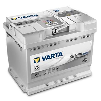 Автомобільний акумулятор Silver Dynamic (A8) 60Ач 680А "+" праворуч VARTA