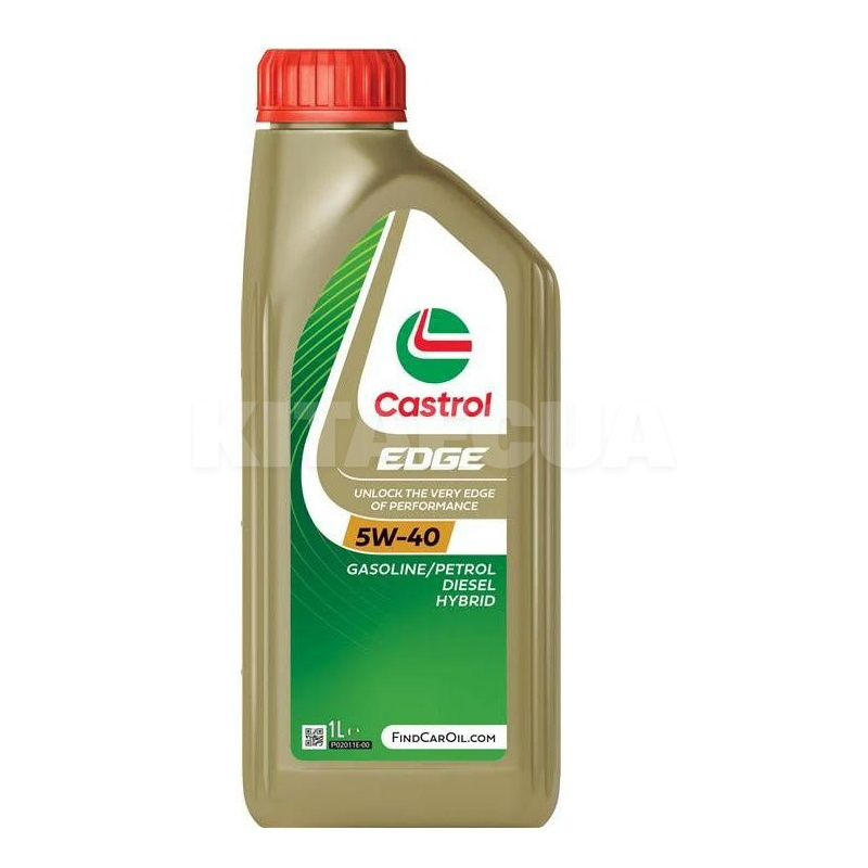 Масло моторное синтетическое 1л 5W-40 EDGE Titanium FST CASTROL (1535FA)