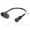 Перехідник 7.4 квт 32А 1-фаза (силова вилка) - (зарядна станція) TRANS-GREEN (Adapter-A1)