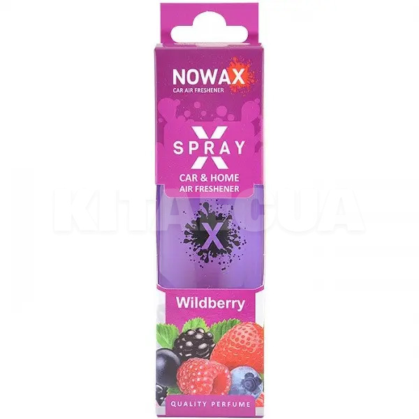 Ароматизатор "лесные ягоды" 50мл X Spray Wildberry NOWAX (NX07604)