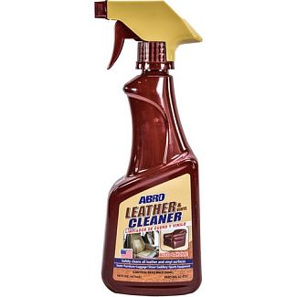 Очиститель обивки салона 473мл Leather & Vinyl Cleaner ABRO