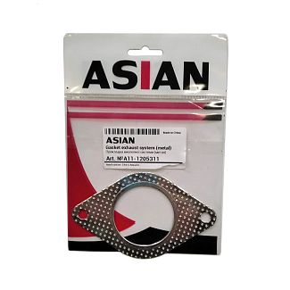 Прокладка приймальної труби нижня 1.5L ASIAN