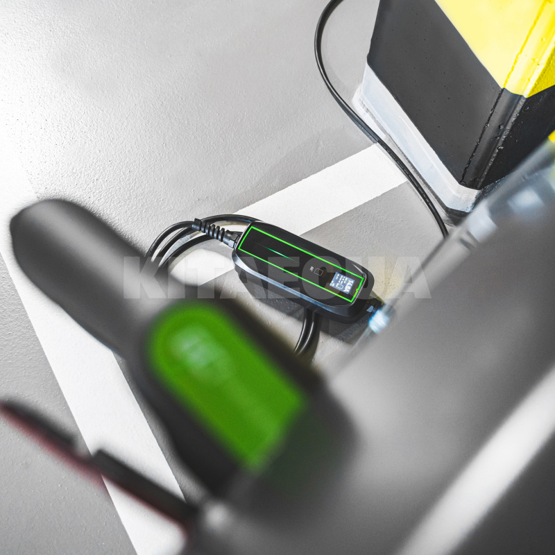 Зарядка для электромобиля 3.7 кВт 16А 1-фаза Type 2 (европейское авто) Power Cable Green Cell (EV16) - 4