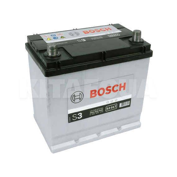 Акумулятор автомобільний 45Ач 300А "+" зліва Bosch (0 092 S30 170)