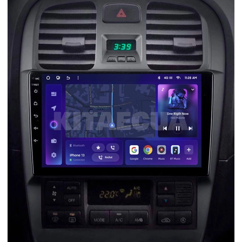 Штатна магнітола MOSS M2 4+32 Gb 9" Hyundai Sonata EF 2001-2012 AMS (49154) - 2