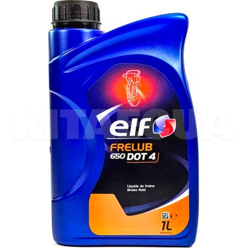 Гальмівна рідина 1Л DOT4 ELF (FRELUB650DOT41L)