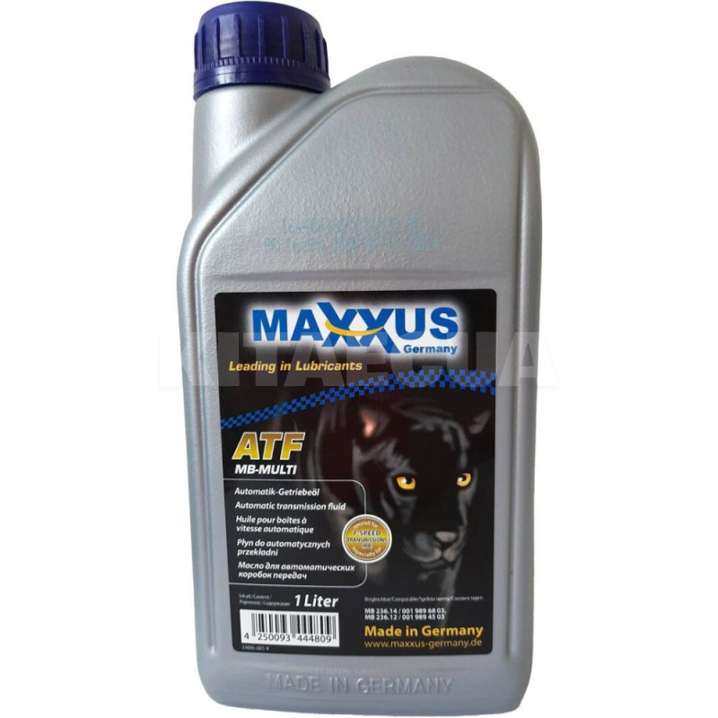 Олія трансмісійна синтетична 1л ATF MB-MULTI Maxxus (ATF-MB-MULTI-001)