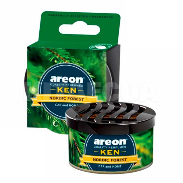 Ароматизатор "хвойный лес" 53г Ken Nordic Forest AREON (AK36)