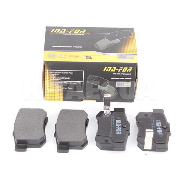 Колодки тормозные задние INA-FOR на Great Wall HAVAL H6 (3502315XKZ16A)