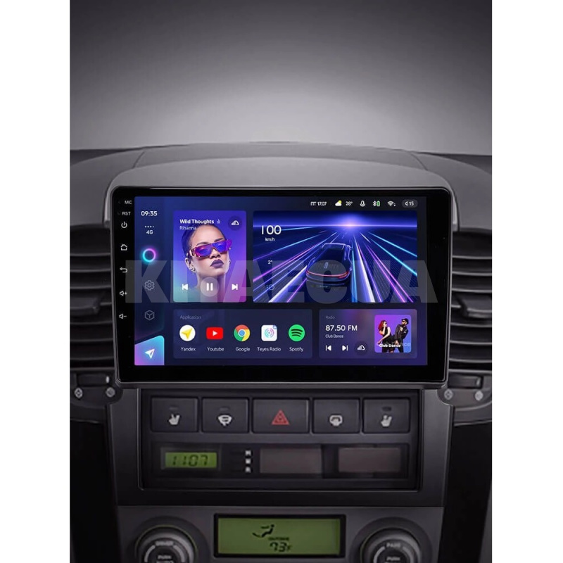 Штатная магнитола CC3L 4+32Gb 9" Kia Sorento BL 2002-2011 Teyes (42703) - 2