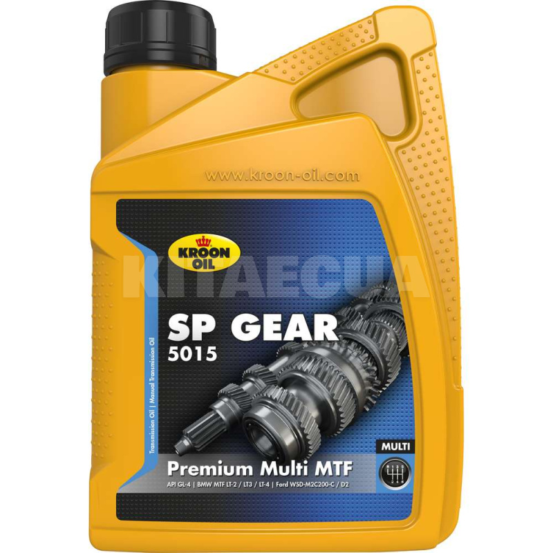 Масло трансмиссионное синтетическое 1л 5015 SP GEAR KROON OIL (KL 36627)