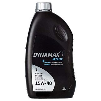 Масло моторное минеральное 1л 15W-40 M7ADX 4х-тактное DYNAMAX