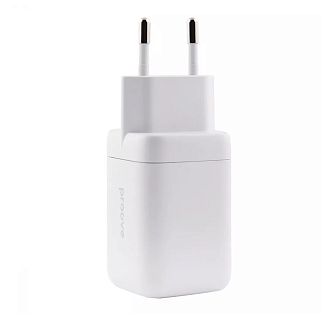 Зарядное устройство 40W 2Type-C Silicone Power белое PROOVE